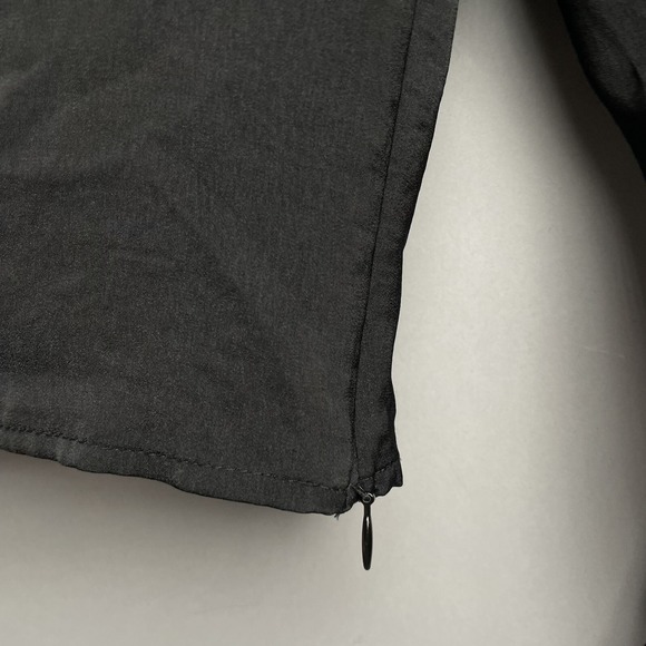 Open Edit Black Long Sleeve Sweetheart Neckline Blouse‎ Top Size S - Picture 3 of 5